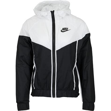 nike windrunner schwarz weiß